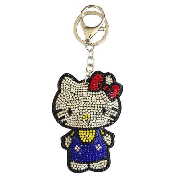 💎Rhinestone Hello Kitty Keychain♥️ - Picture 1 of 1